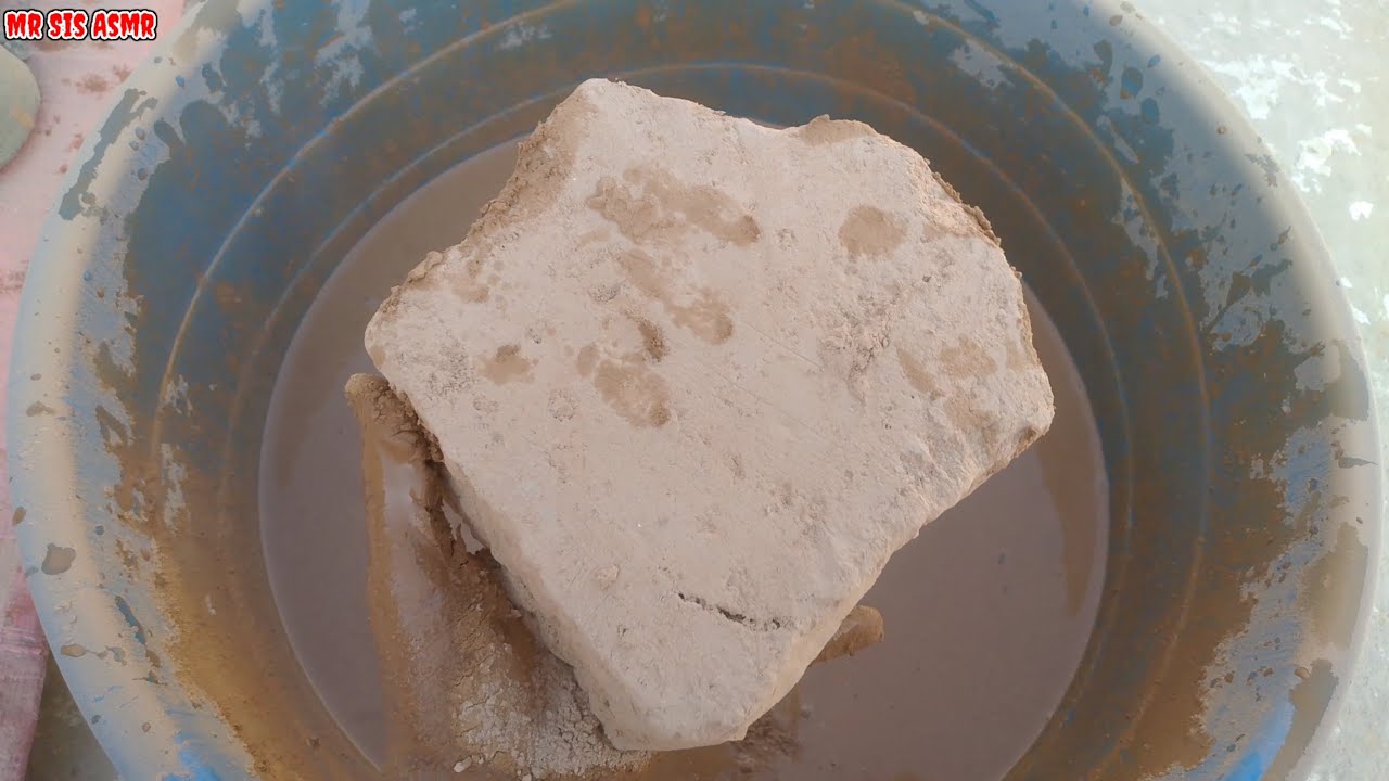 Crumbling video of🔥 bombastic peace mud water and dry crumbling🔥 
