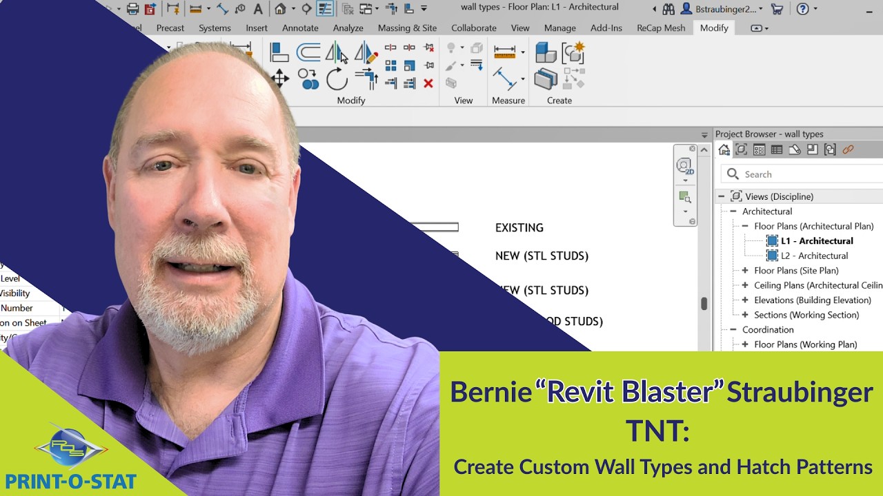 Revit TNT: Create Custom Wall Types and Hatch Patterns