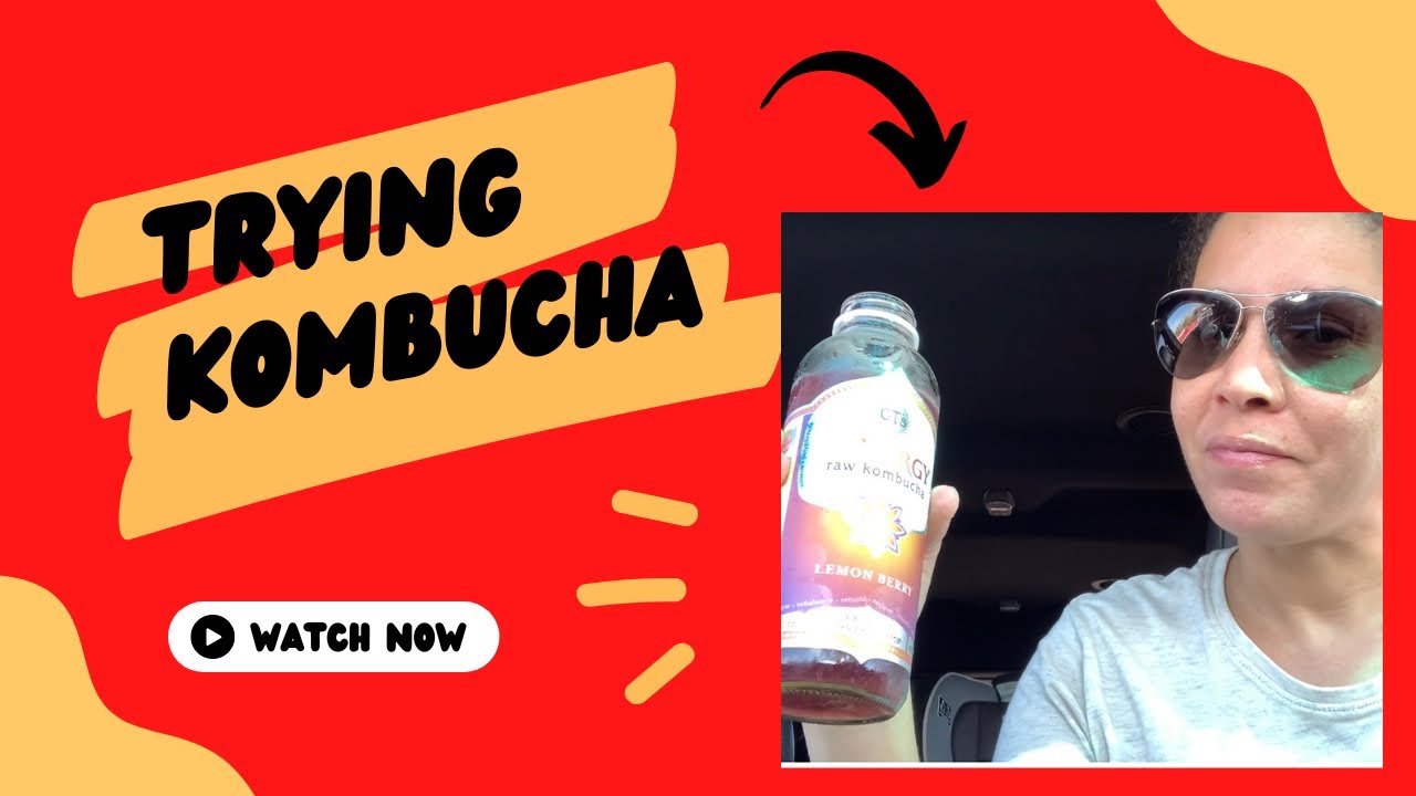 Try Something New Tag by @official1sp | Kombucha Lemon Berry Taste Test | Review