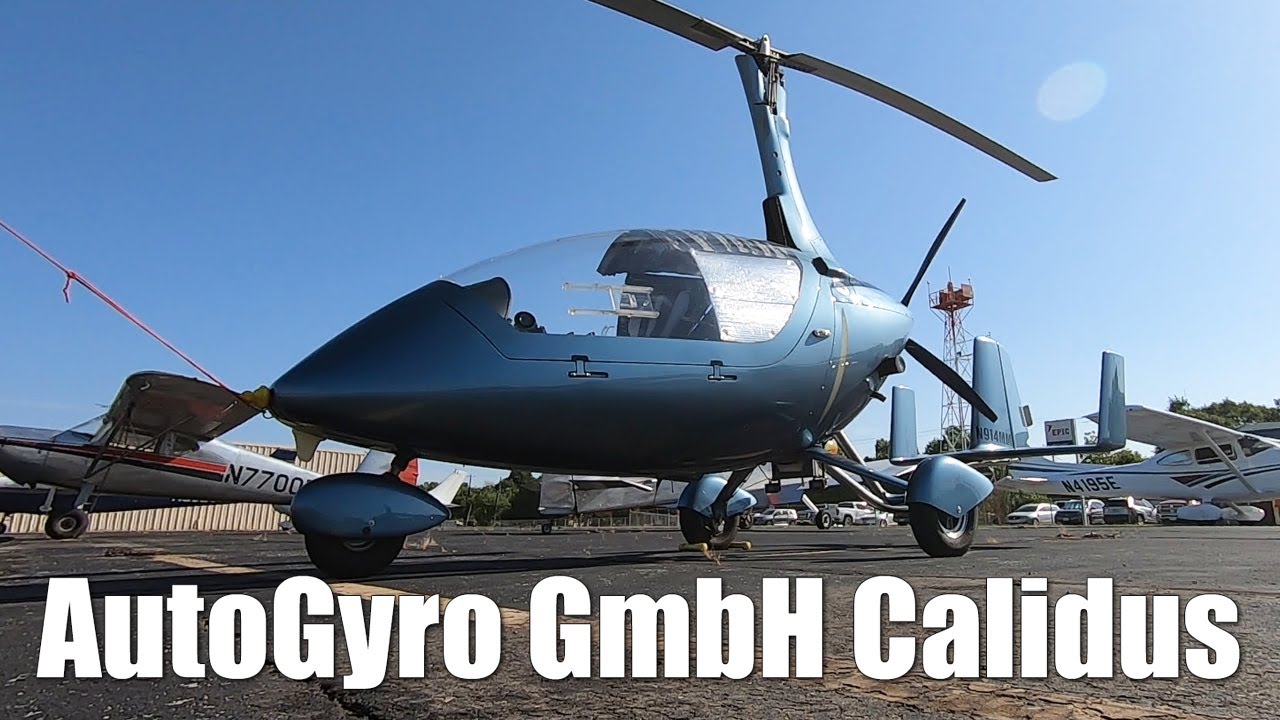 Mike Montefusco's AutoGyro GmbH Calidus - EAA Fly-ins