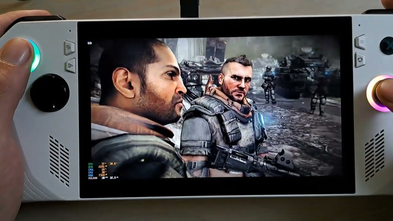 ROG Ally / Killzone 3 / RPCS3 PS3 Emulation + Lossless Scaling