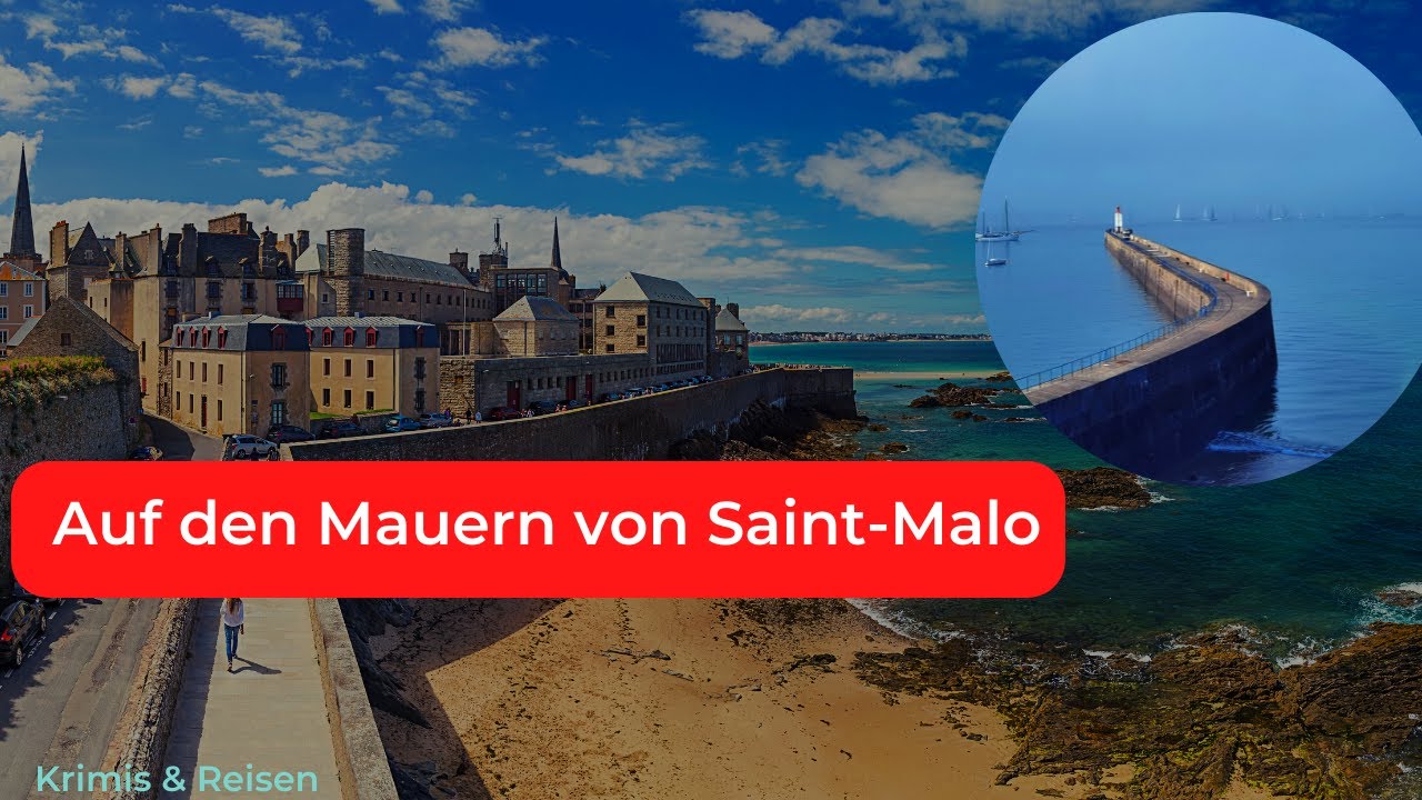 Auf den Mauern von Saint-Malo
