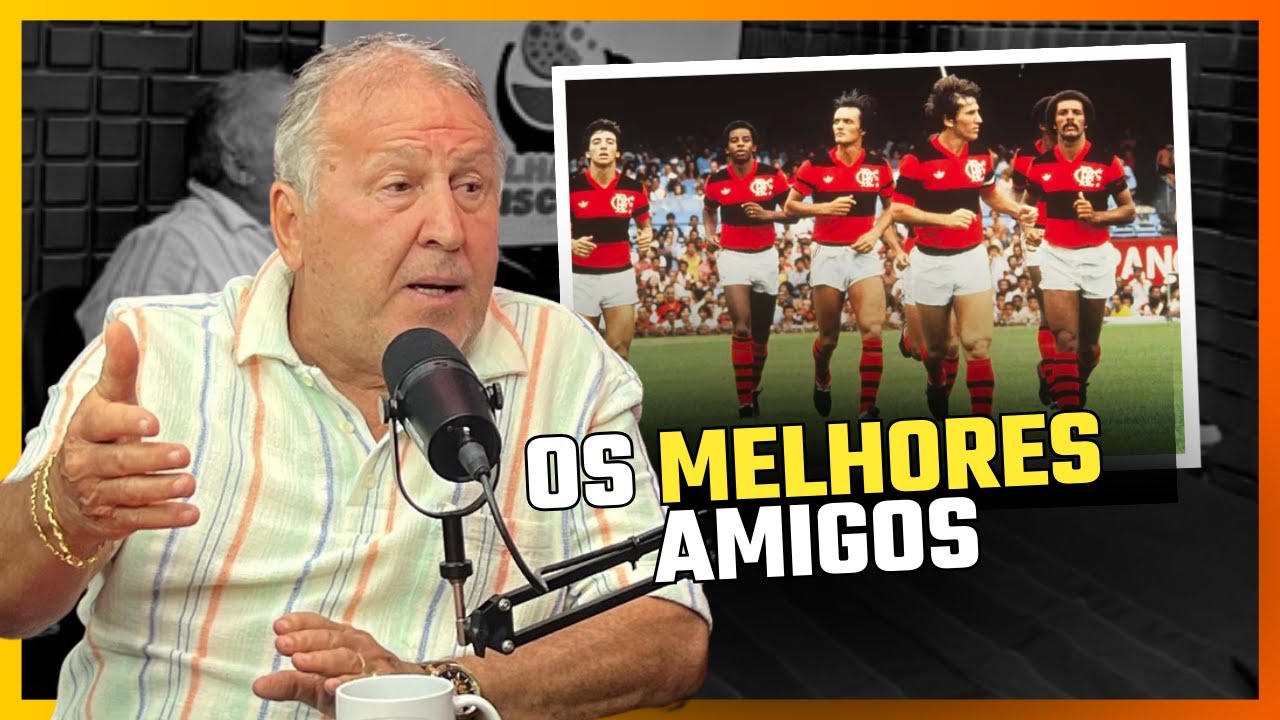 OS AMIGOS QUE O FLAMENGO ME DEU | ZICO