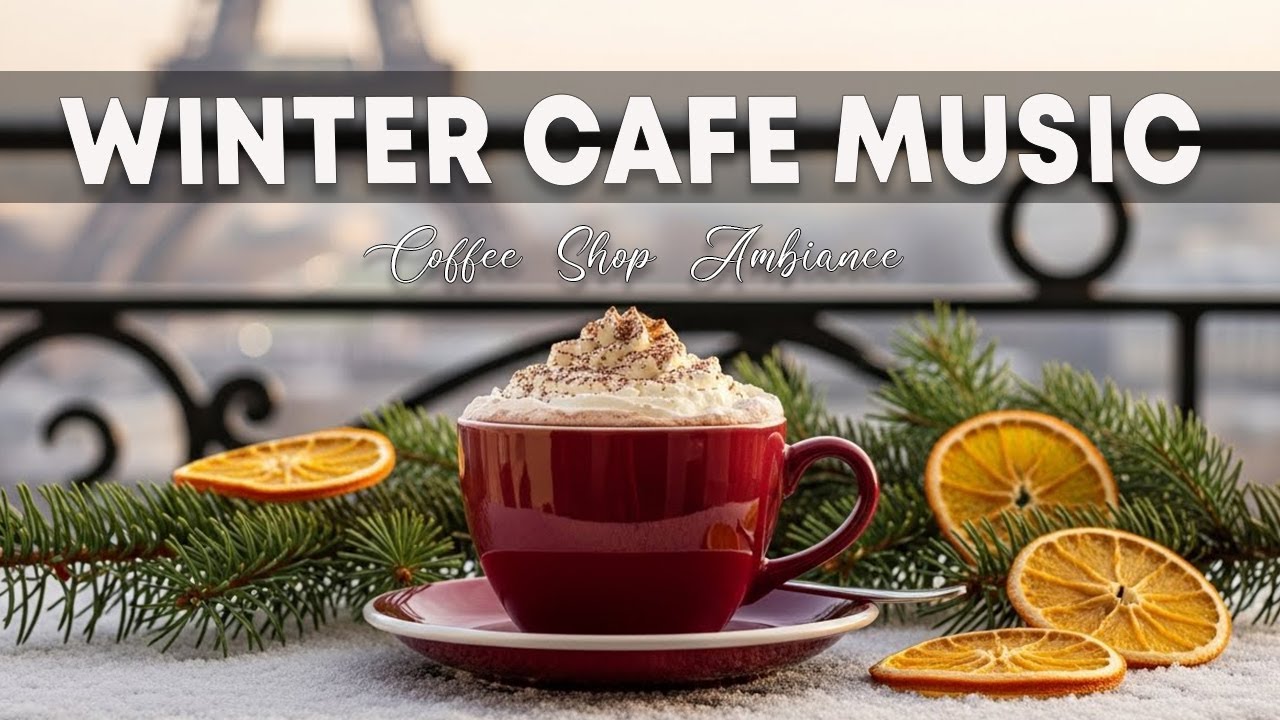 Winter Cafe Music ☕ Coffee Shop Ambiance - Bossa Nova Instrumental & Jazz Music for Morning Coffee