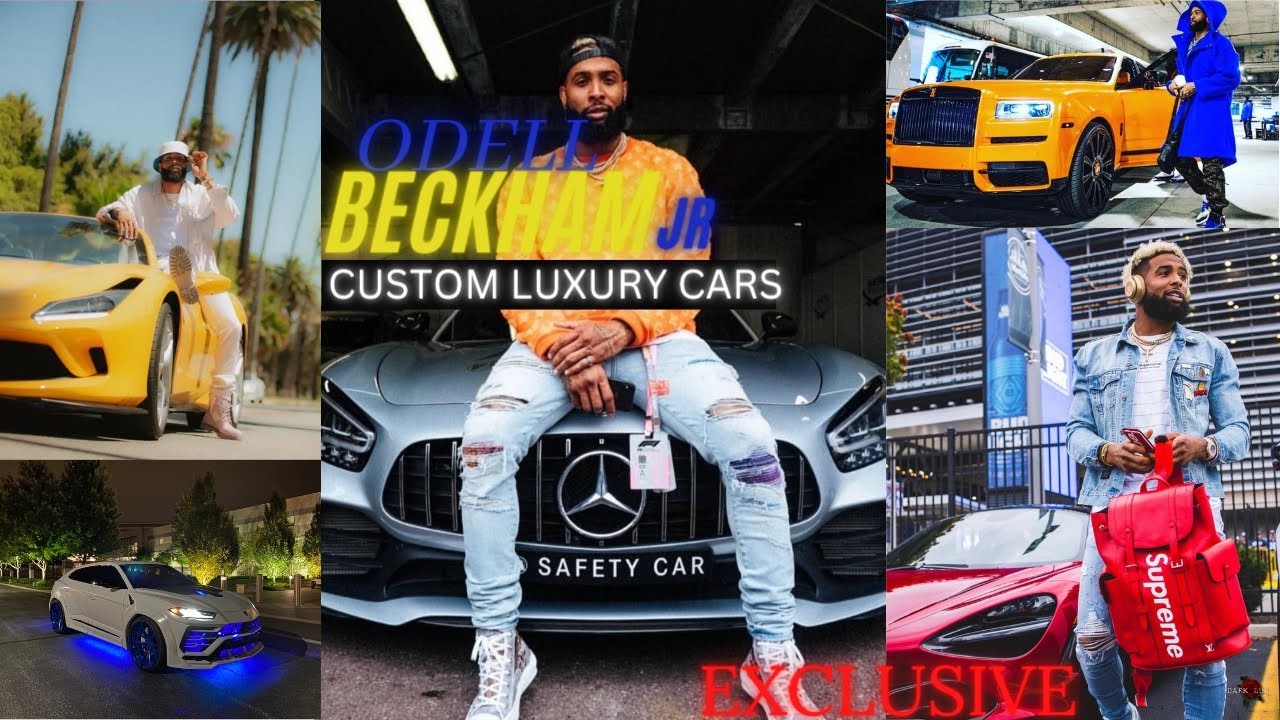 EXCLUSIVE LOOK INSIDE Odell Beckham Jr.'s COLLECTION OF CUSTOM LUXURY CARS Worth Over $9,500,000