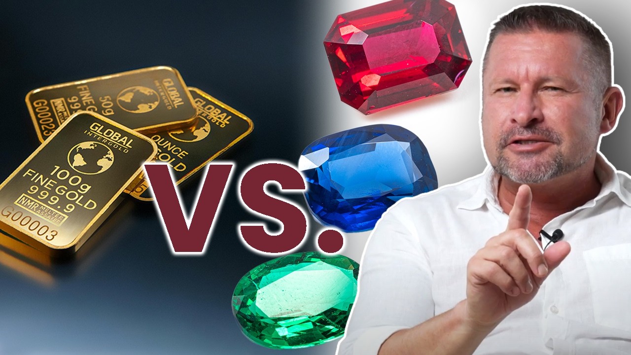 Edelsteine vs. Gold: Welches Investment passt zu mir?
