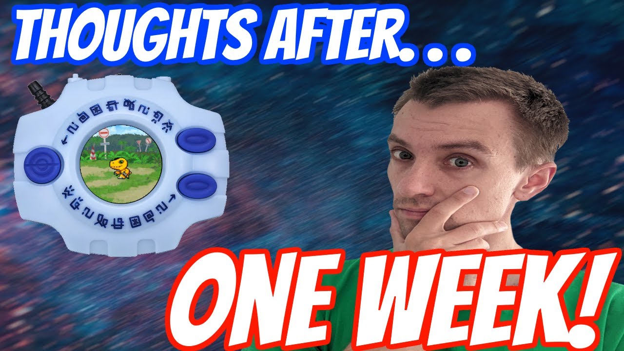 Обзор за неделю! | Digimon 25th Color Evolution Digivice