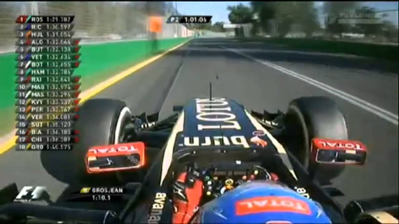 F1 2014 Melbourne - Romain Grosjean Onboard HD