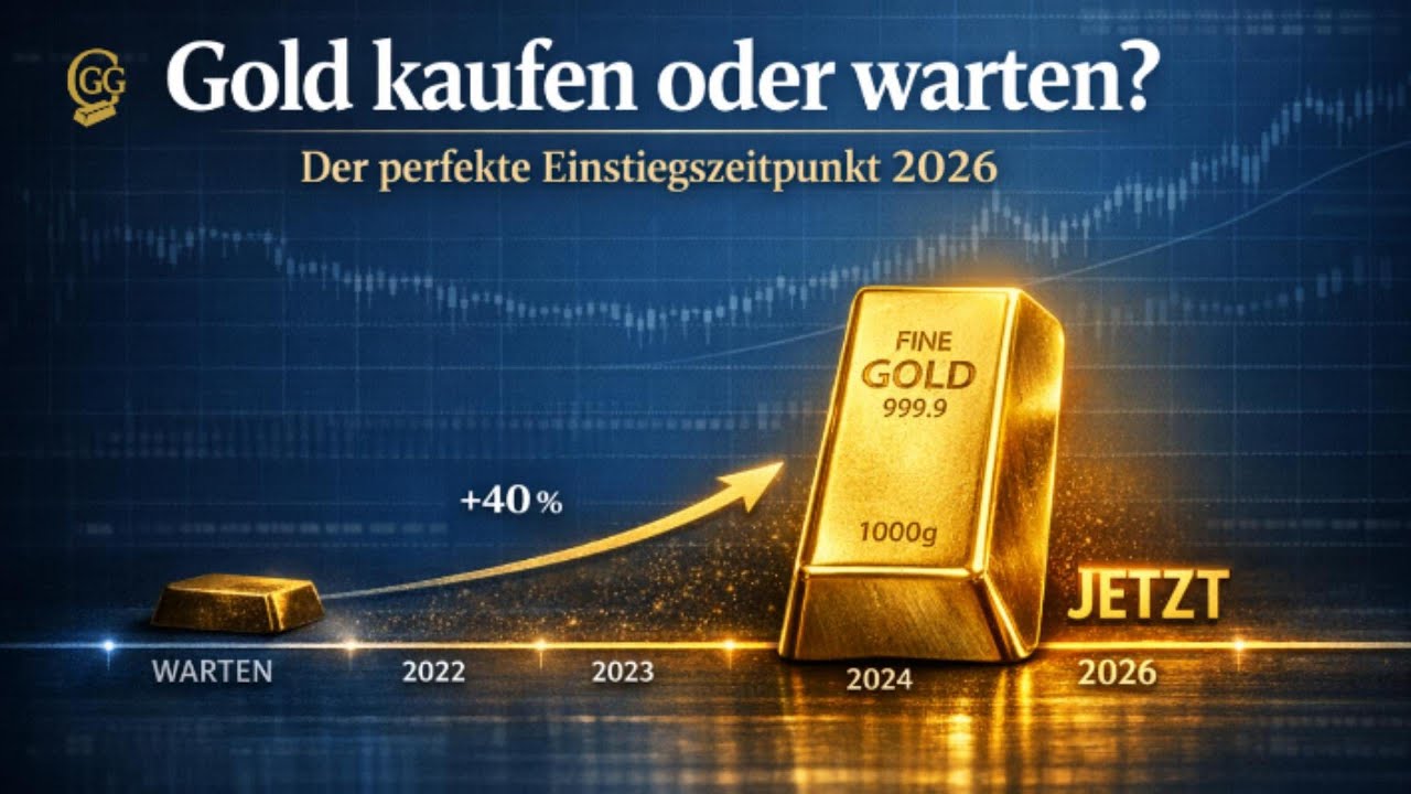 ⏱️ Gold kaufen oder warten? Der perfekte Einstiegszeitpunkt 2026 (ehrlich erklärt)
