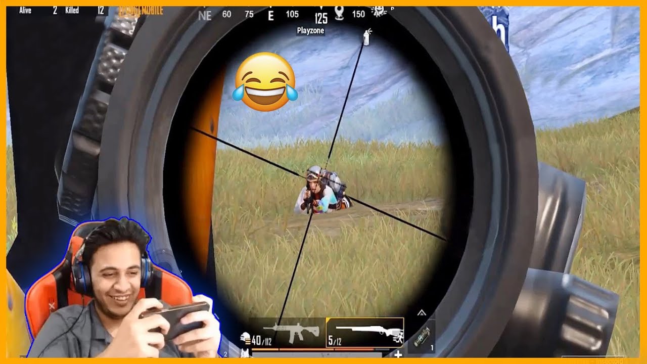 Noob 😅Funny pubg mobile😅وينك يا نوب