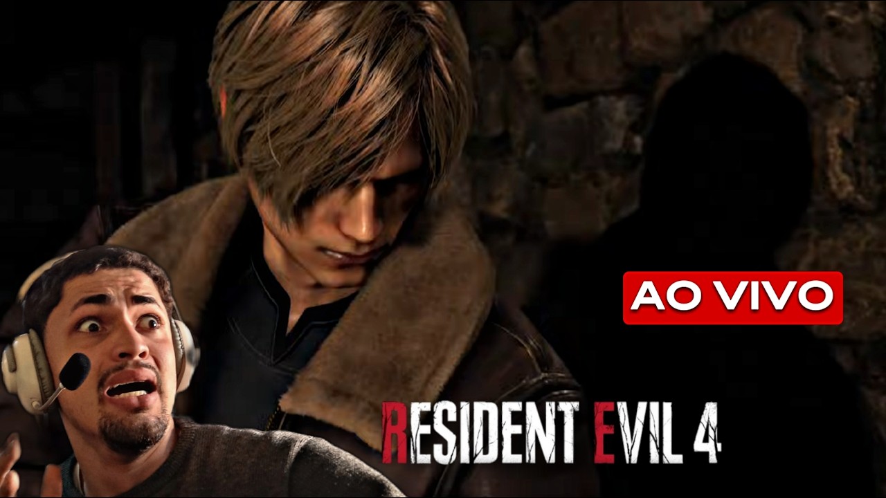 🔴 AO VIVO JOGANDO RESIDENT EVIL 4 REMAKE