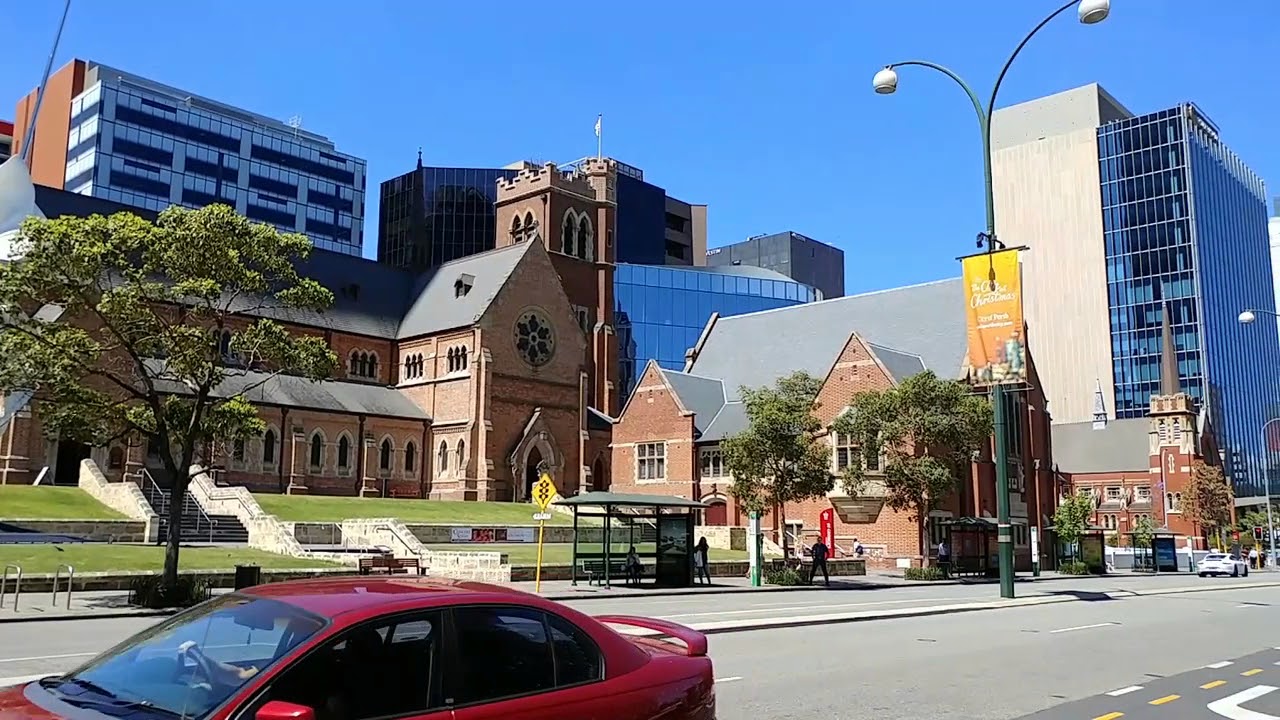 walking around Perth