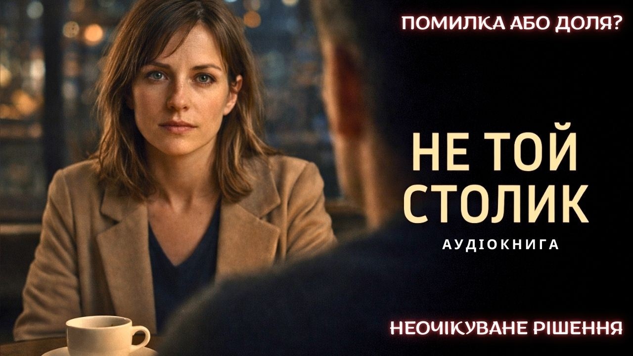 НЕ ТОЙ СТОЛИК | Аудіокнига українською | Любовний роман | Ці.Кава