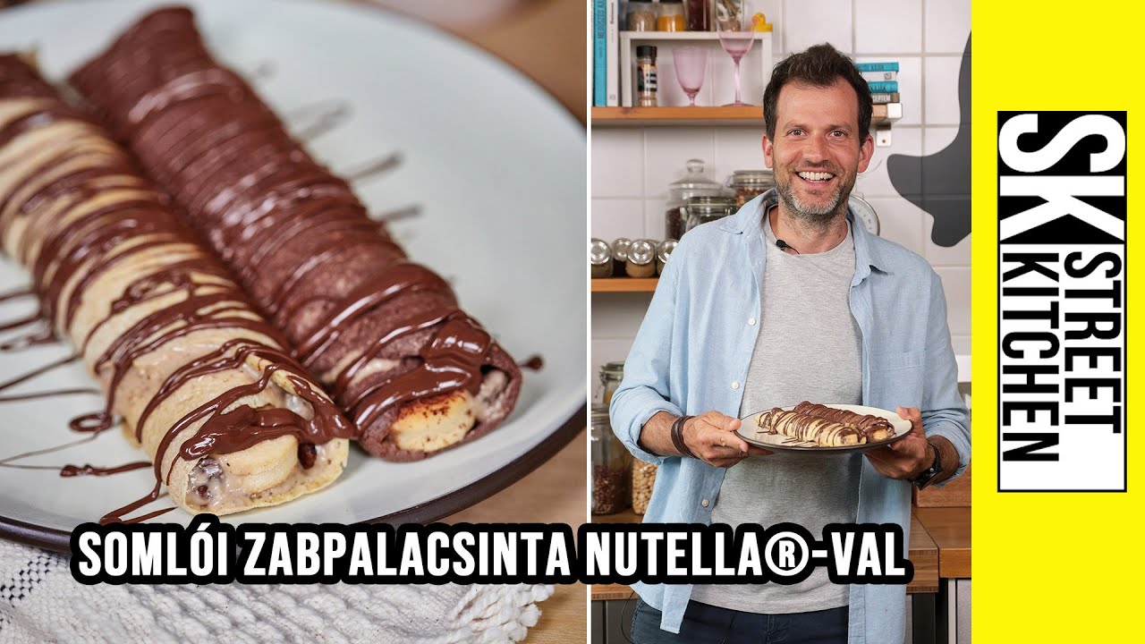 SOMLÓI zabpalacsinta🥞 NUTELLA®-val