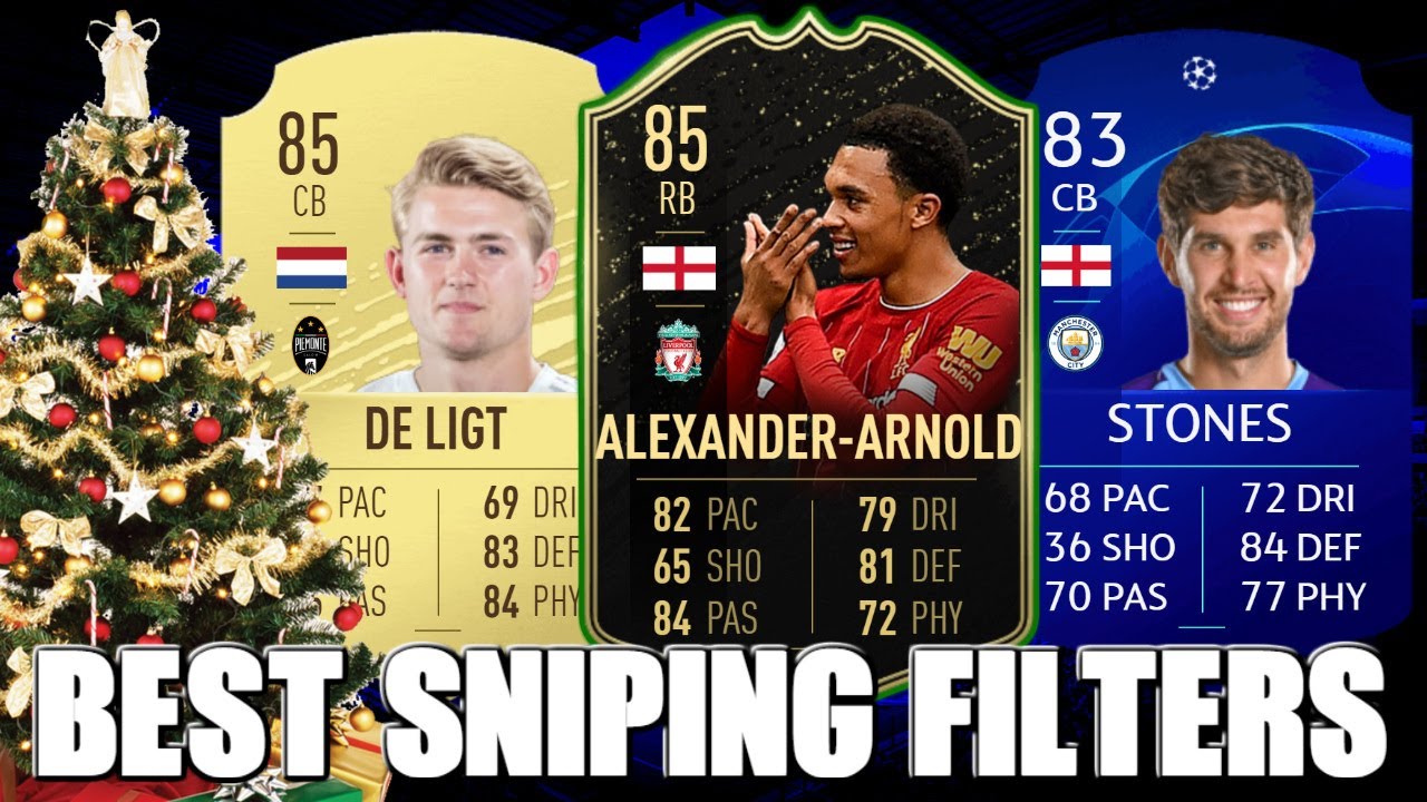 BEST SNIPING FILTERS RIGHT NOW | FIFA 20!!