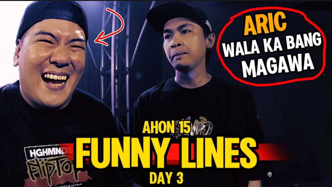 FUNNY LINES 😂 - Ahon 15 Day 3 | FlipTop