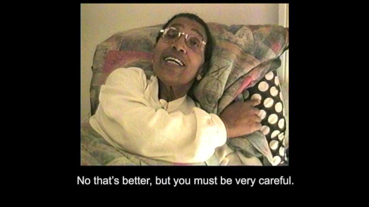 Audre Lorde in Berlin - In bed, on watching TV