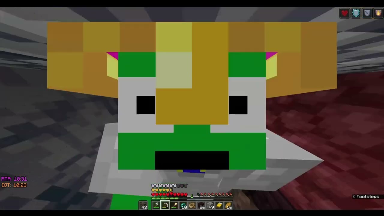 Minecraft Any% RSG PB - 16:40