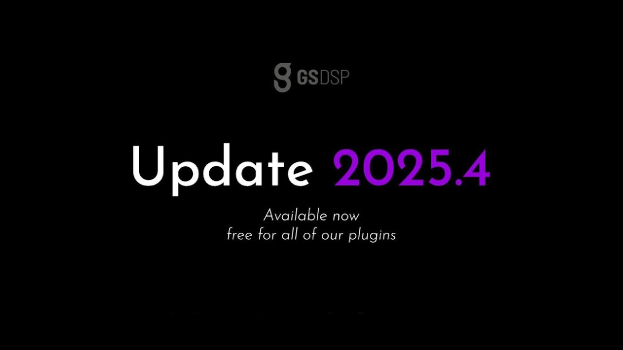 Update 2025.4 available now!