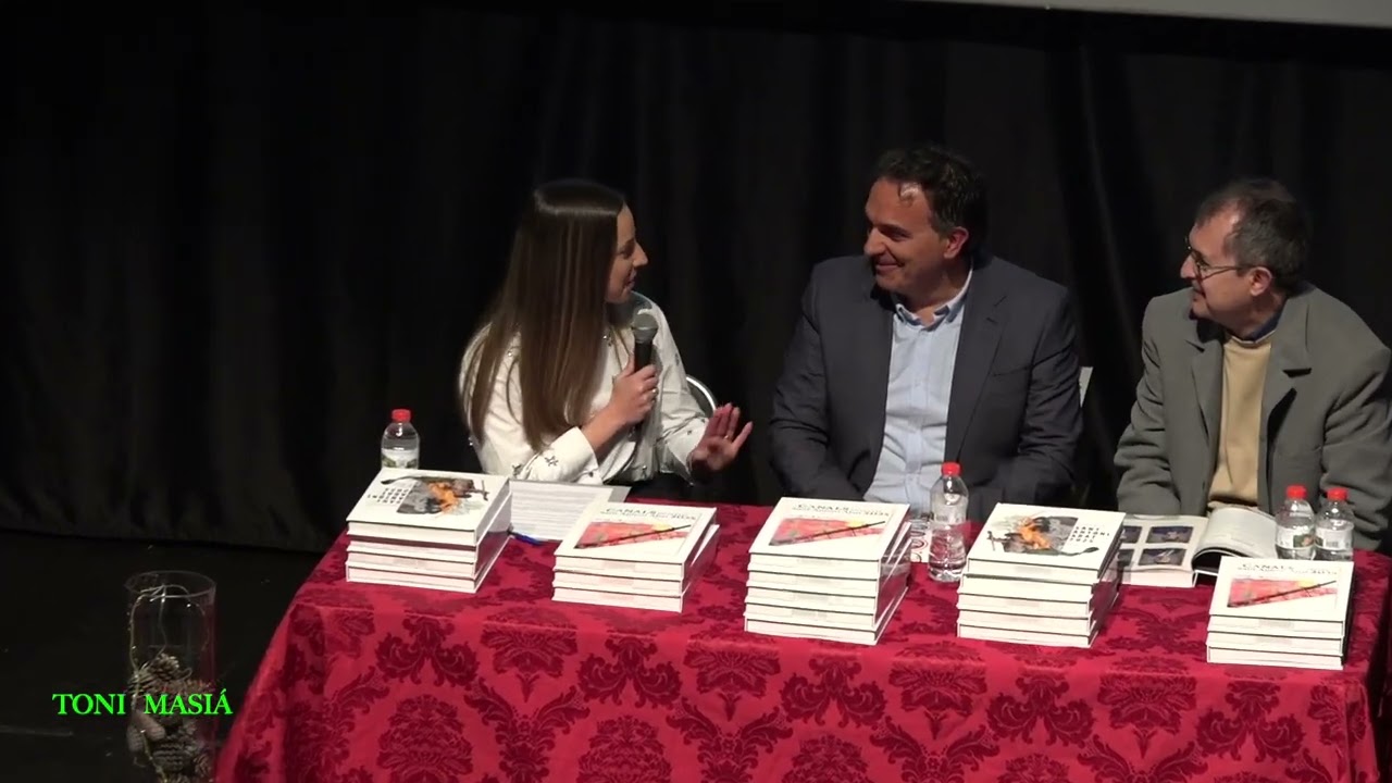 PRESENTACION DEL LIBRO DE FIESTAS SANT ANTONIO ABAB CANALS 2025