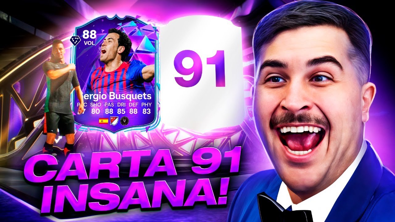 A MAIOR CONTRATA&Ccedil;&Atilde;O DO BANQUETA NO EA FC 26! CARTA 91 E BUSQUETS!