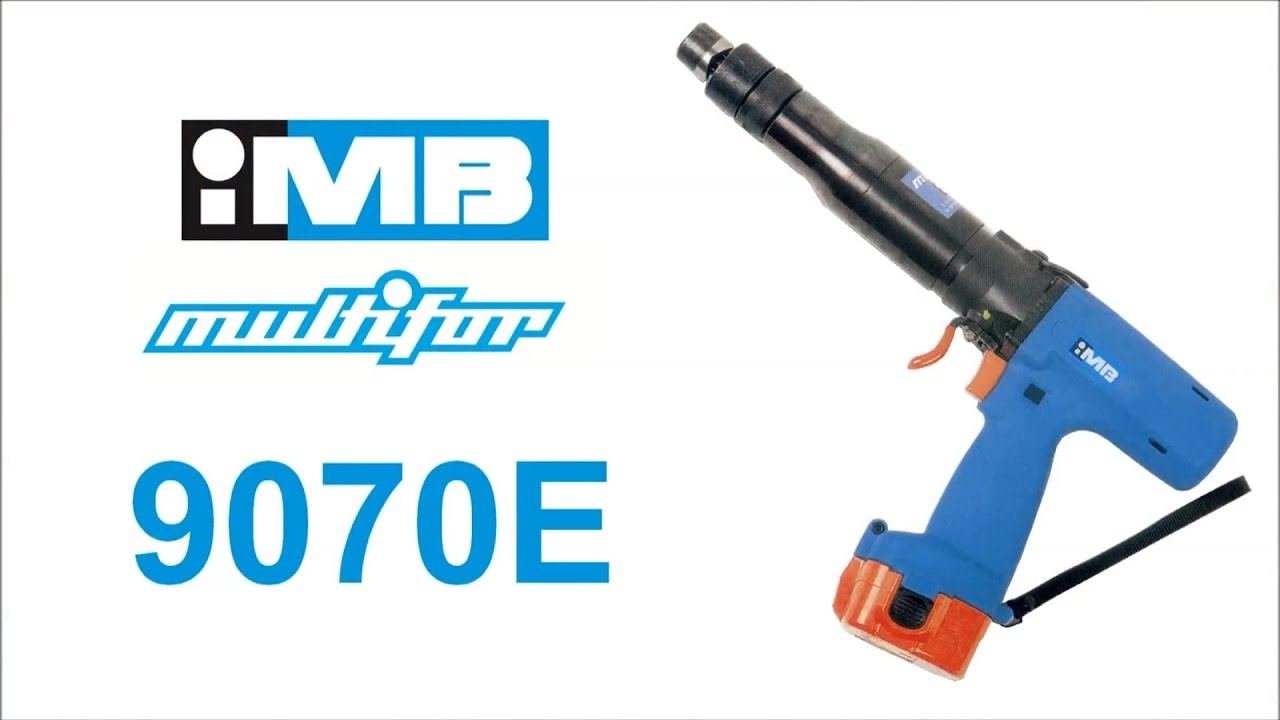 IMB Multifor - 9070E - Punching cylinder with battery + Drill 9180