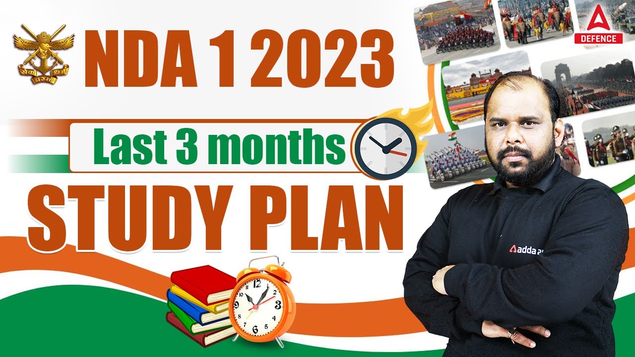 NDA 1 2023 Last 3 months Study Plan by Jivesh Sir | NDA Exam Preparation 2023