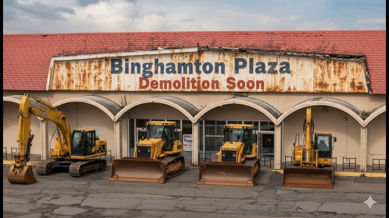 Binghamton Plaza Demolition Seems Imminent - A Last Look at the Next Big Opportunity