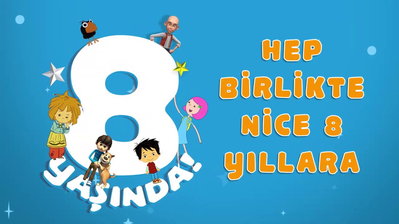 TRT &Ccedil;ocuk 8 Yaşında!