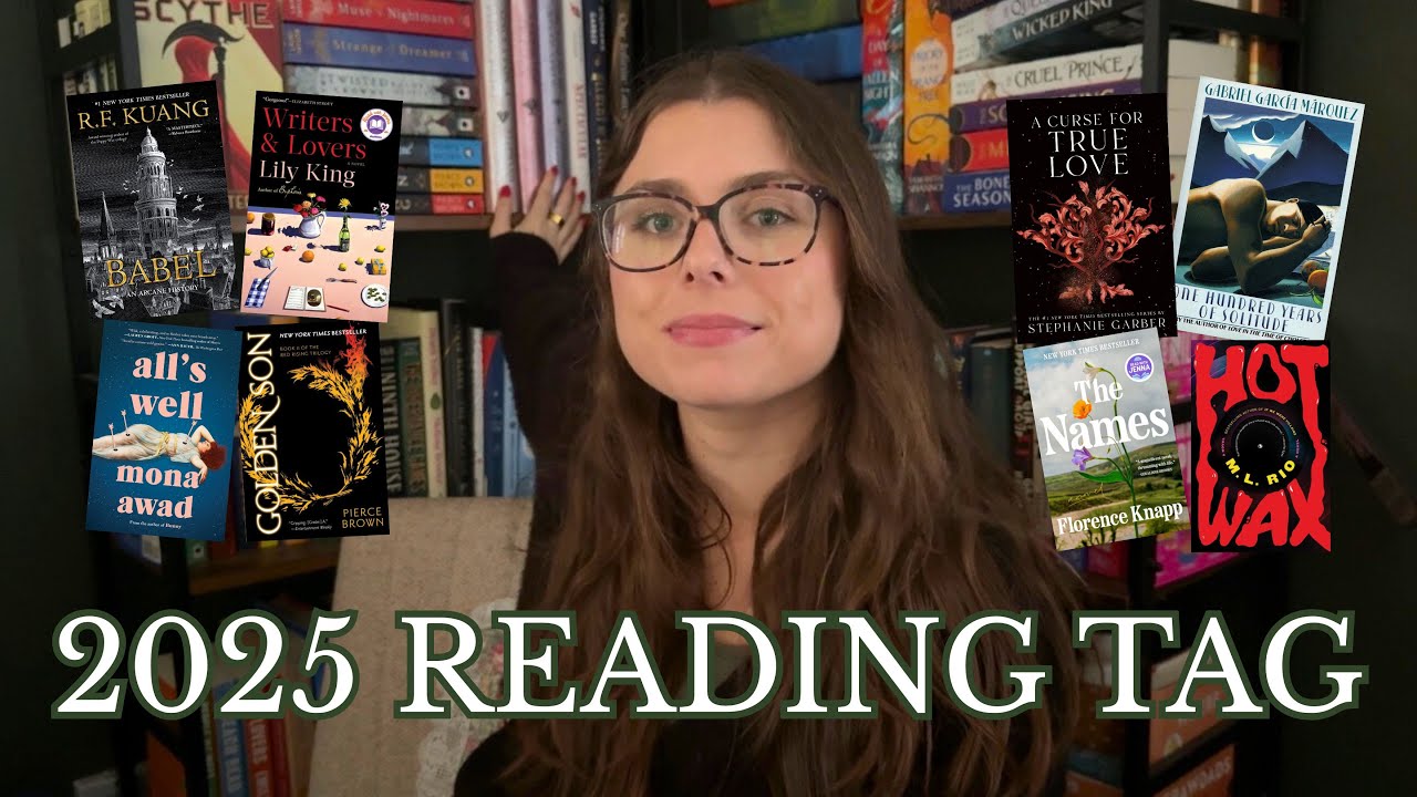 2025 Book Tag | Favorite & Least Favorite Books of the Year | My First BookTube Video 📚✨