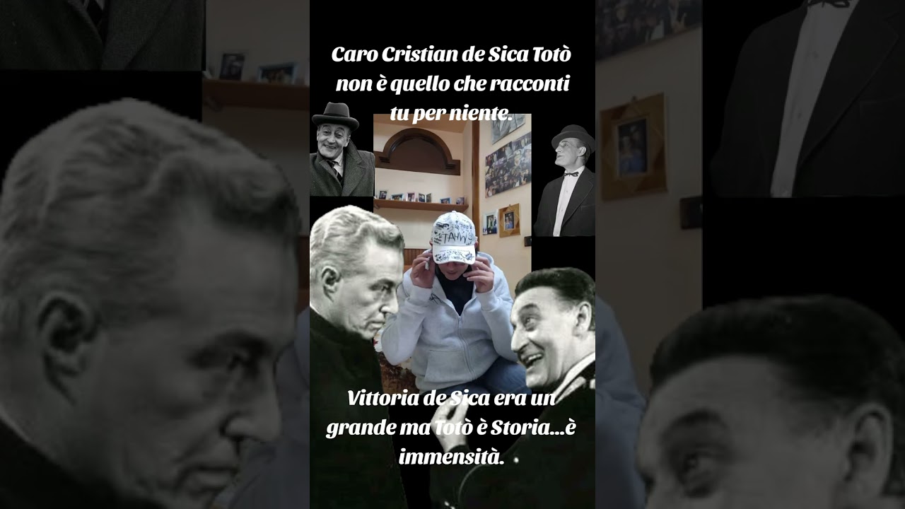 TOTÒ NON SI TOCCA #toto #antoniodecurtis #principe #napoli #perte #cinema #teatro #storia #risate 