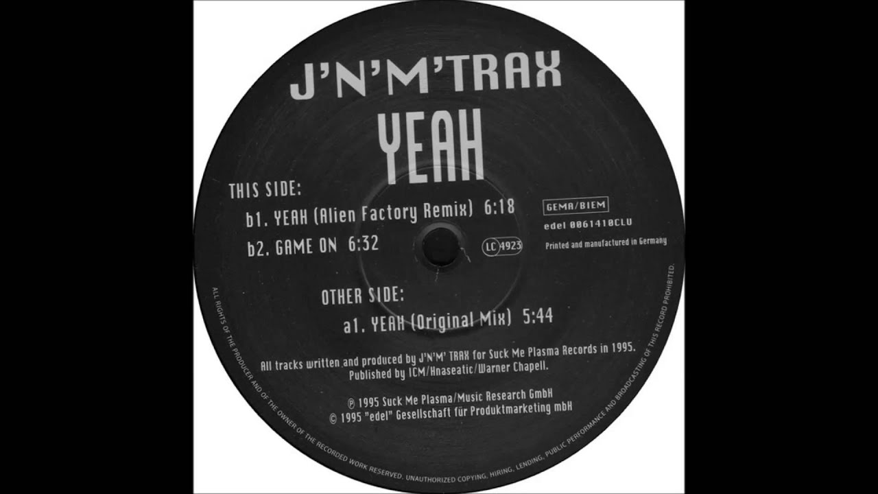 J'N'M'Trax - Yeah! (Original Mix)