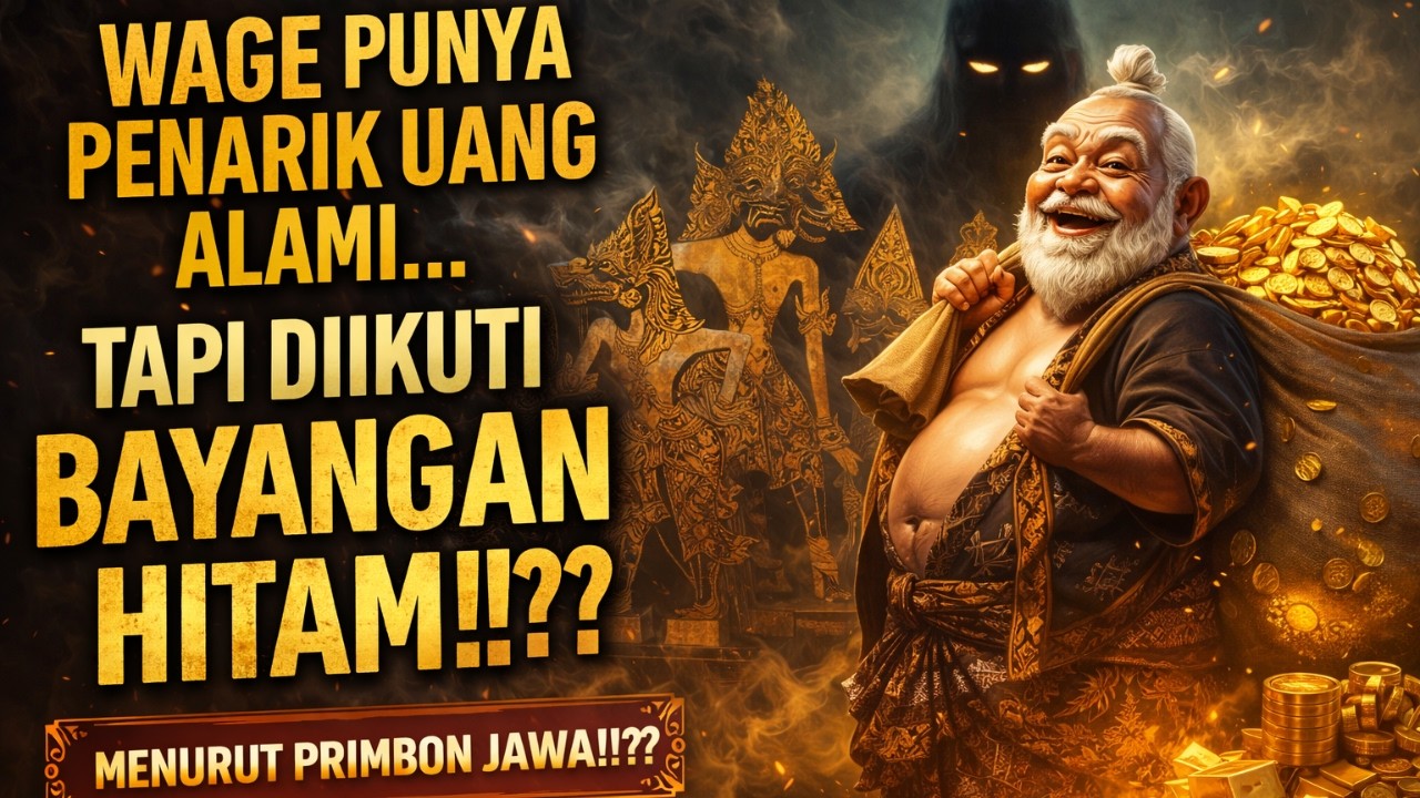 WETON WAGE PUNYA KEKUATAN PENARIK UANG ALAMI TAPI ADA BAYANGAN HITAM..