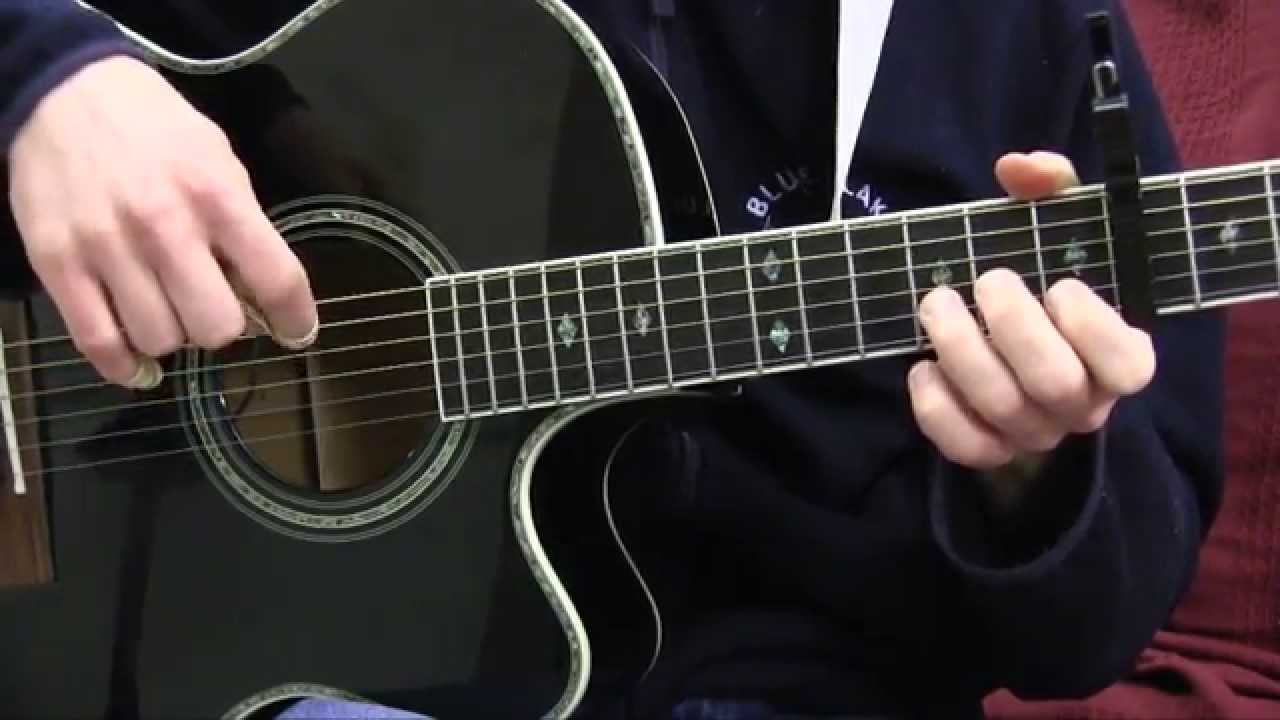 Details in the Fabric Guitar Lesson - Pluck and Chuck Guitar Series Song #8