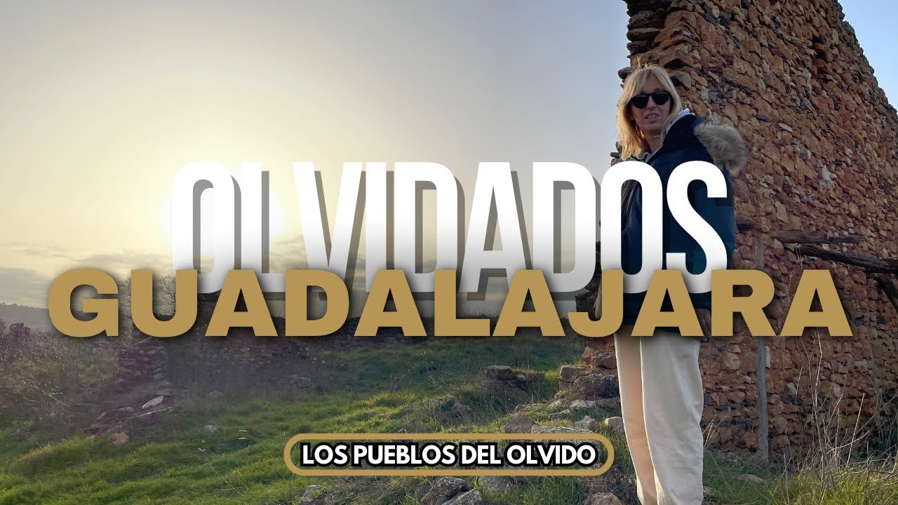 PUEBLOS ABANDONADOS Guadalajara: Los pueblos del olvido a vista de Mavic Air 2