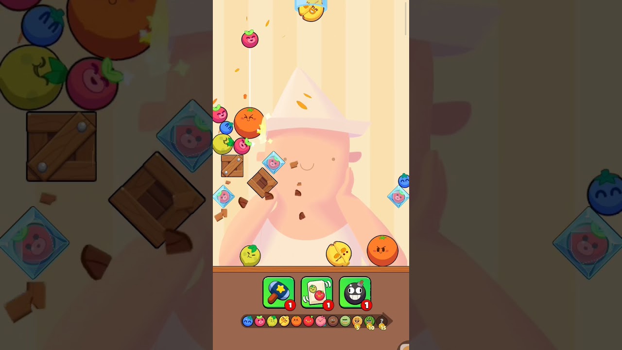 Yummy Fruits | Mission No. 235 | #StressRelief #ChillVibes #GamingForRelaxation #Shorts