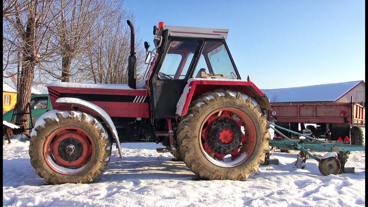 Un frumos UTB 1010 dt pe zăpadă la Hotar-Bihor-România-16.01.2021