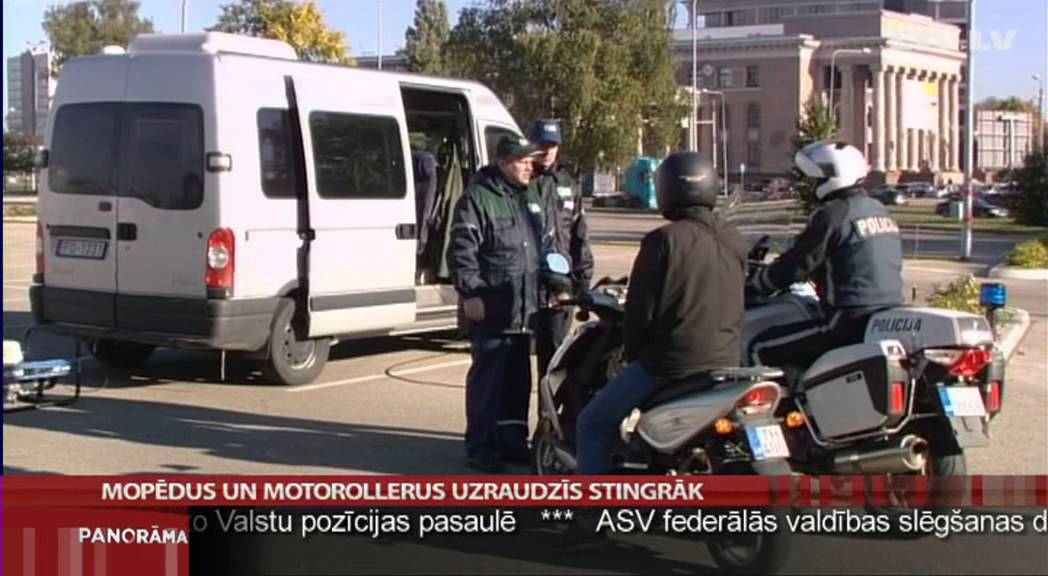Mopēdus un motorollerus uzraudzīs stingrāk