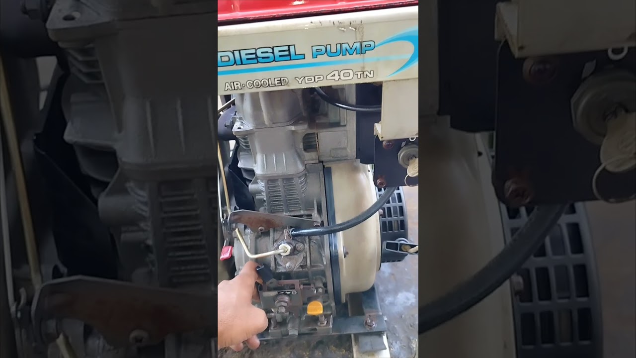 Yanmar water pump repairing and maintenance testing oil change challenge #works #shortfeed #diy 