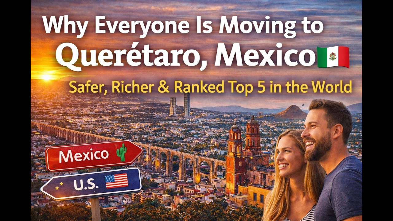 Why Everyone Is Moving to Querétaro, Mexico 🇲🇽 | Safer, Richer & Ranked Top 5 in the World