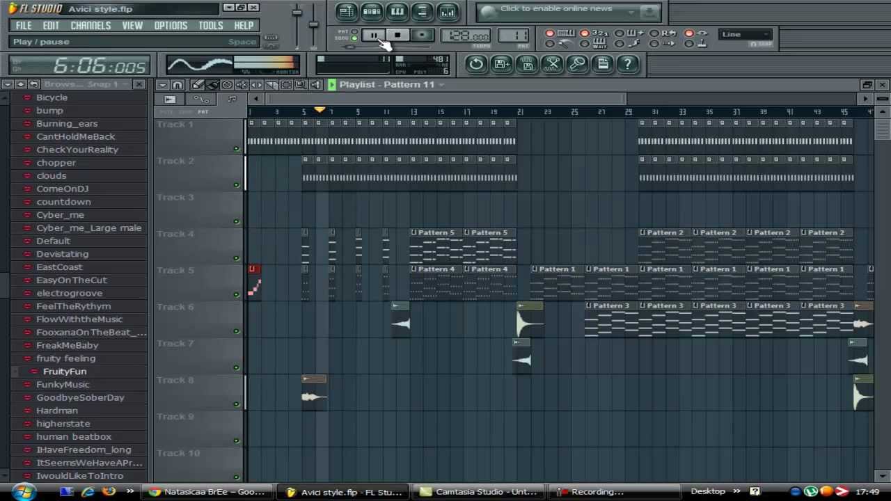 I started to make a new FLP project, Listen (not full!)