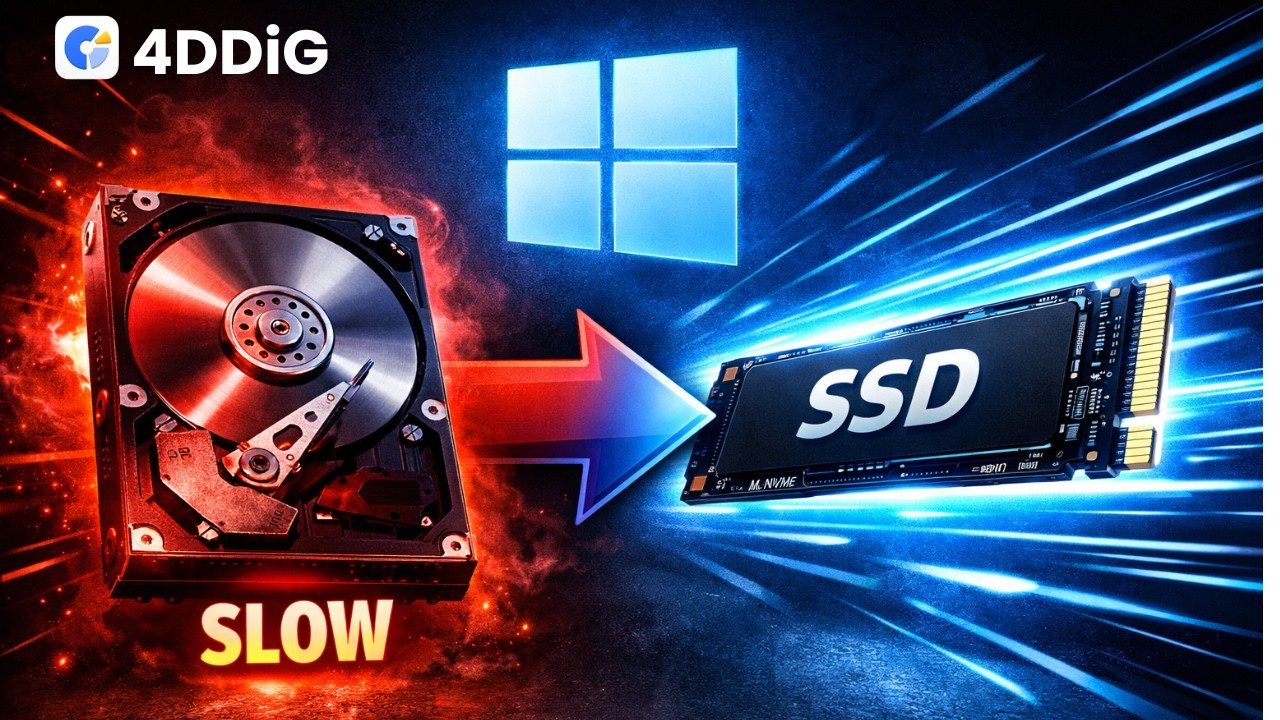 The Best Disk Cloning Software for Windows 10/11 (4DDiG Partition Manager Review)