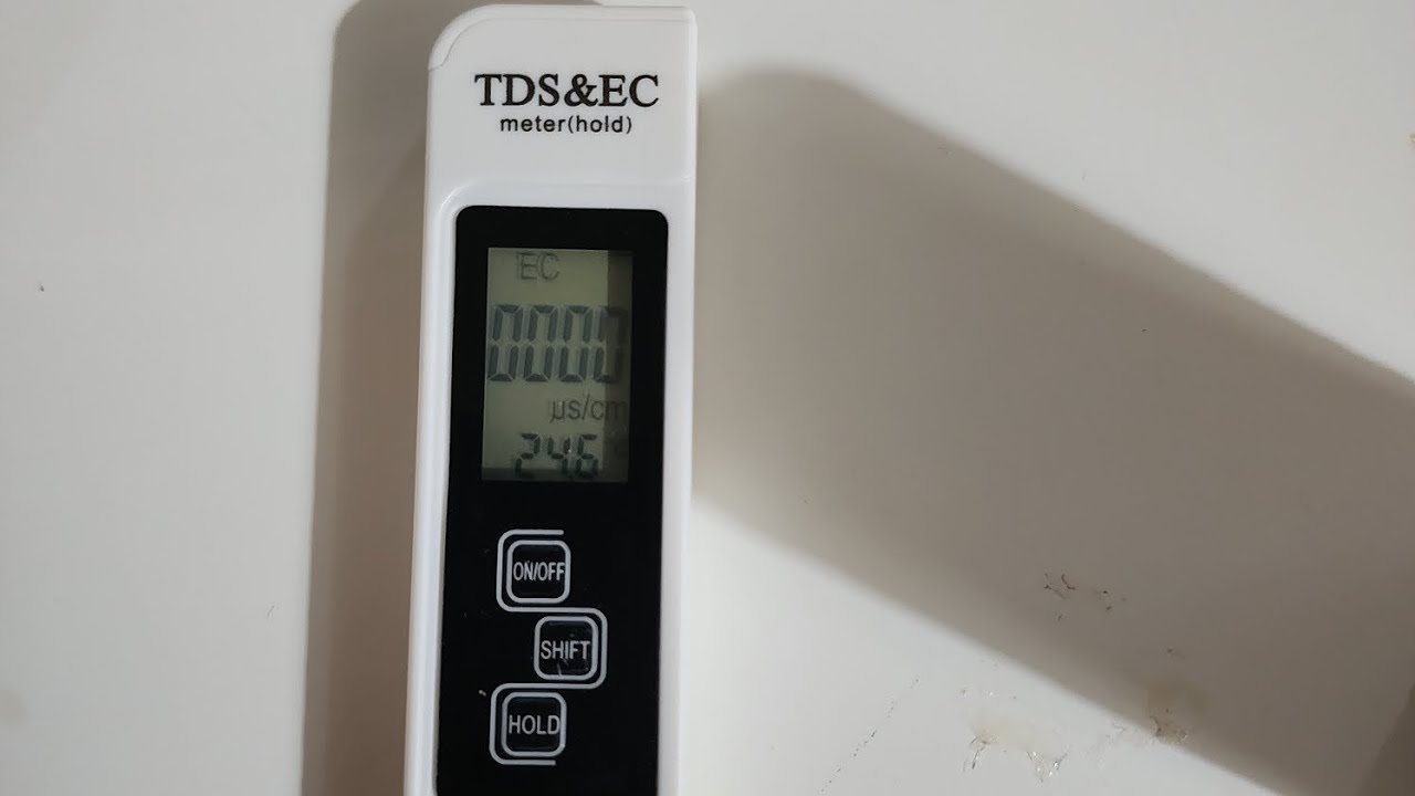 TDS & EC Meter (HOLD) Nasıl Kullanılır? | How to Use TDS & EC Meter for Hydroponics @NextTechTR