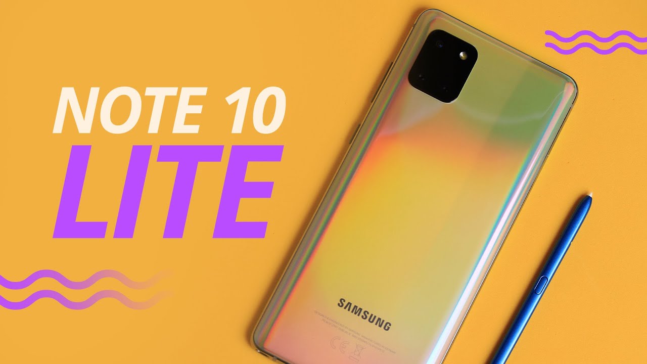 GALAXY NOTE 10 LITE, pague MAIS e leve MENOS [Análise/Review]