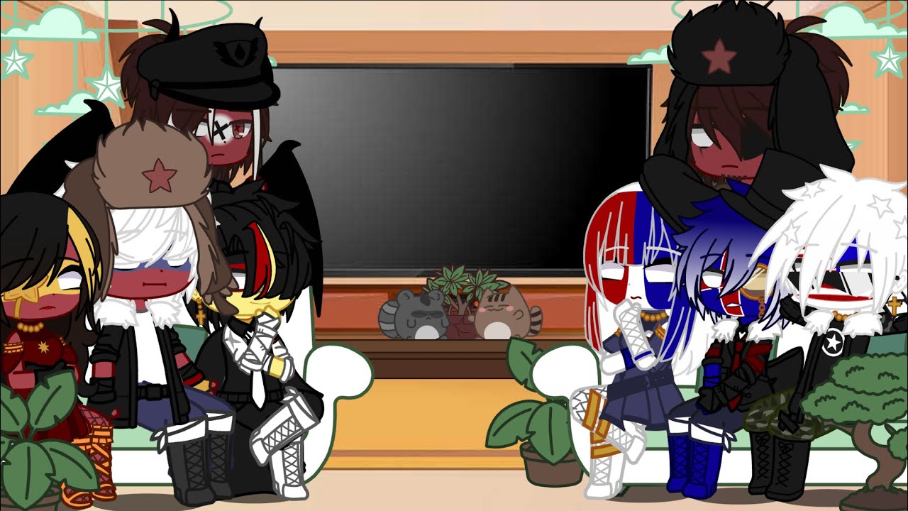🥐[Countryhumans react to my Fyp]|[Ch]|[My Au!][First Video]🥐