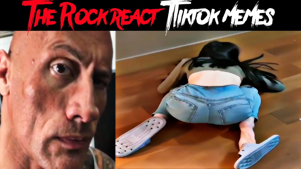 The Rock reacts Tiktok Memes | Memes