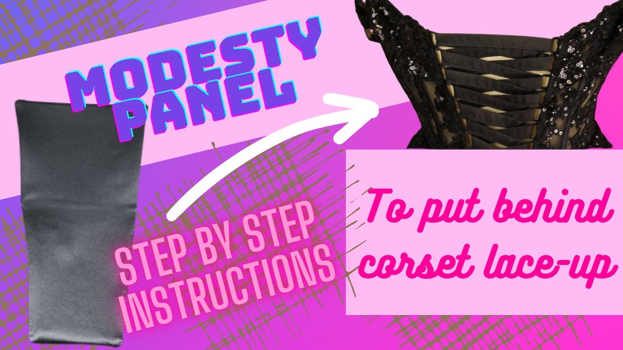 Stay MODEST and FAHSIONABLE: DIY MODESTY PANEL TUTORIAL