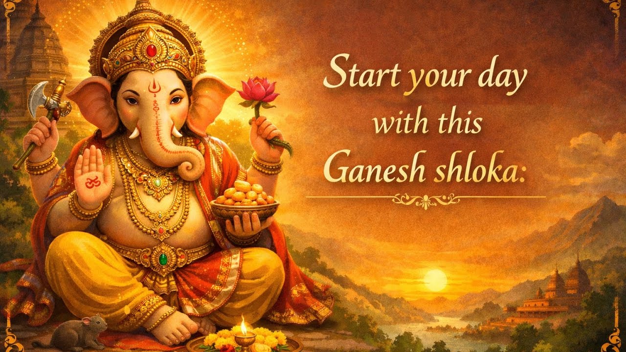 Ganpati Bappa Morya 🙏 | Shri Ganesh Bhajan | Shanti aur Safalta ke Liye