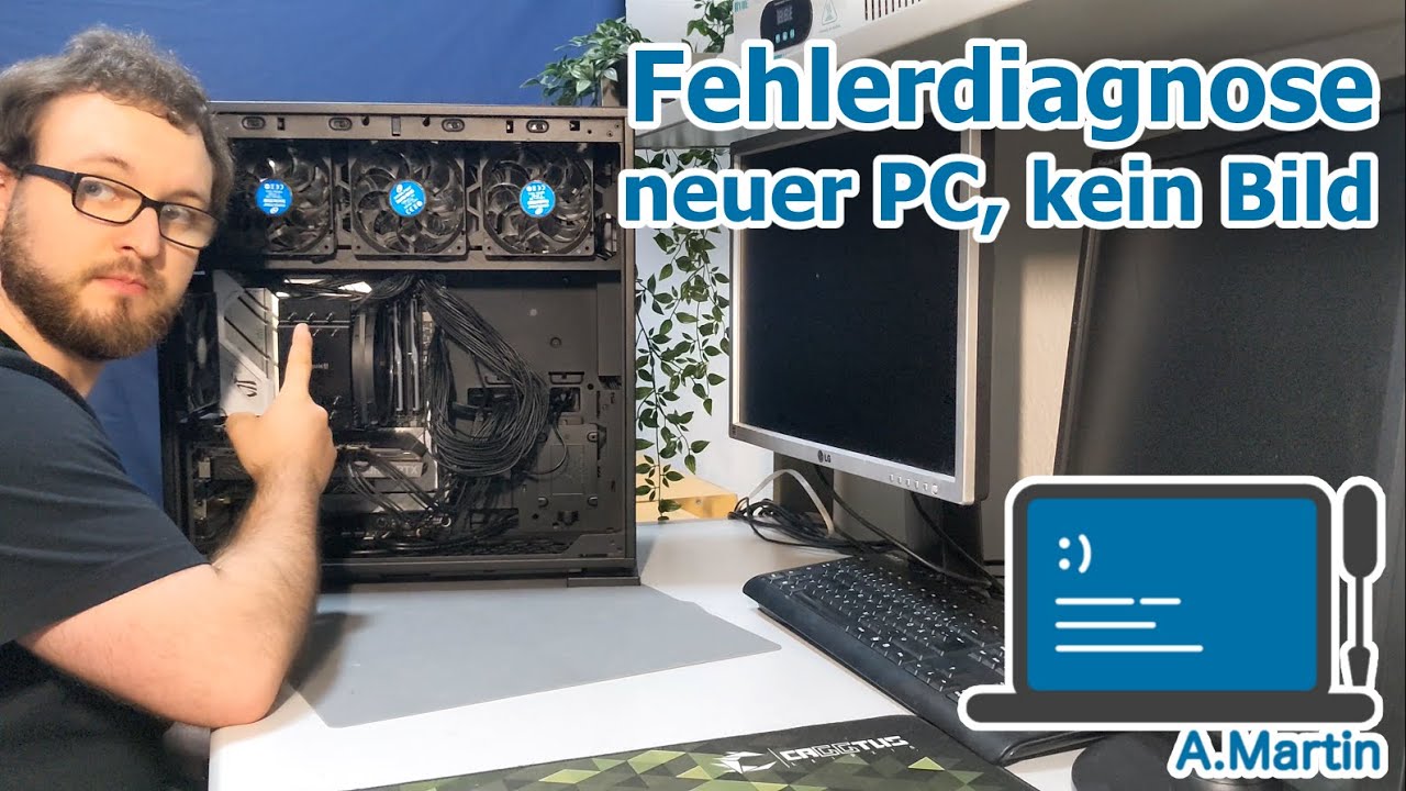 Fehlerdiagnose eines neu zusammengebauten PCs