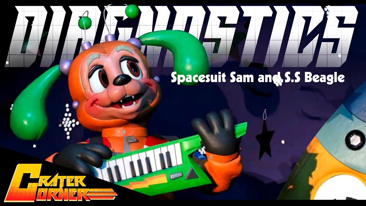 Spacesuit Sam and S.S Beagle Diagnostics - Crater Corner